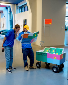 Newspaper Foundation year during the open day